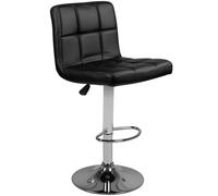 M06 Quilted Adjustable Bar Hocker Noir