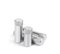 M1.5 M2. M3 M4 M5 Cylindre en acier inoxydable 304, axe, tige, goupille parallèle, goupille moletée simple, connexion totale(M5x30mm 30pcs)