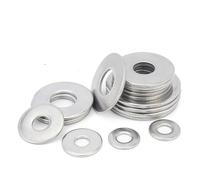 M1.6 M2 M3 M5 M6 M8~ M24 Joint Vis ultra-mince Rondelle plate Augmenter méson épaissie Rondelles Plates inoxydable(M6x20x1.5 x5pcs)