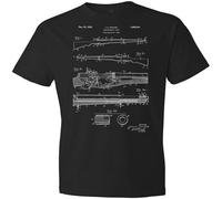 M1 Garand Rifle Ww2 Unisex Tees Men's T Shirt Black S