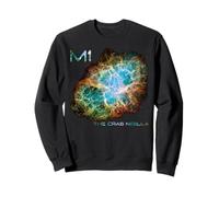 M1 La nébuleuse du Crabe Messier Objet 1 Astronomie Astronaute Sweatshirt