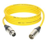 M1 Mic Cable Jaune 5M XLR 3P. Femelle Male Neutrik