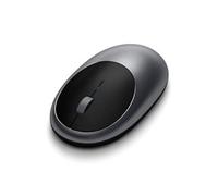 M1 - Souris - ergonomique - droitiers et gauchers - optique - 3 boutons - sans fil - Bluetooth 4.0 - gris sidéral