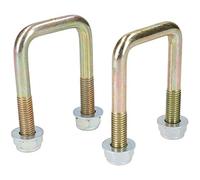 M10 40mm x 70mm boulon en U/N-Bolt pour remorques 1 paire avec des écrous UBR01 HAUTE RÉSISTANCE