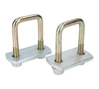 M10 40mm x 70mm U-N-Vis de fixation 1 paire avec les plaques et les écrous HAUTE RÉSISTANCE À UBR01/04