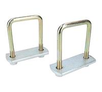 M10 60mm x 90mm U-N-Vis de fixation 1 paire avec les plaques et les écrous UBR09/10 HAUTE RÉSISTANCE