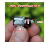 M10 Planetary Gear electronic starter DC 2V-6V 120RPM Slow Speed Gearbox Low Noise Cross Shaft for Robot/Password Lock CZAOINCU