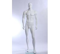 M11-6 blanc en peinture mate mannequin abstrait homme