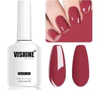 M111 Red Rosé Gel Polish 15 Ml Soak Off Uv Led Nail Art Semi-Permanent Gel Polish For Professional Use In Salon And At Home Colour Rosé Red