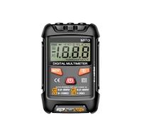 M113 Digital Multimeter Tester AC/DC Voltage with NCV Data Hold 1999 counts Mmultimetro True Rms Tranistor Meter(Black Multimeter)