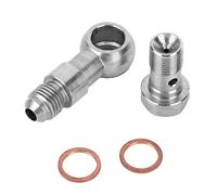M11x1.0 à 4AN Turbo huile réducteur d'alimentation Turbo alimentation en huile 1.0 mm restricteur raccord en acier doux pour GT2871 GT3071R