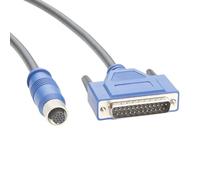 M12 17Pin vers DB25 Connecteur Câble Haut Flex D-Sub 25Pin Mâle Câble GPIO Compatible Datalogic Matrice CAB-DS03-S CAB-DS05-S M12-IP67 VERS CBX 93A050059 93A050060 pour Scanners à Code-Barcode (3M/9M