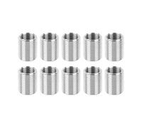 M12 to M10 Thread Adapters Sleeve Reducing Nut, 10 Pack 12mm Screw Conversion Nut Threaded Tube Coupler Connector Pipe Fitting