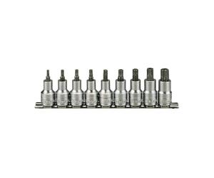 """M1213TX 9PC 1/2""""DR.TX BIT SOCKET SET"""