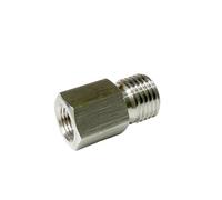 M12x1.25 Female To M14x1.5 Male 304 Stainless Steel High Pressure Pipe Fitting Adapter
