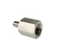 M12x1.5 Female To 1/8" BSPP Male 304 Stainless Steel High Pressure Pipe Fitting Adapter YZWRWRMKTB