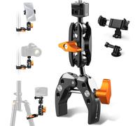 M13 Magic Arm with Super Clamp 360° Ball Arm with Clamp and Adapter for Smartphone Camera GoPro Action Camera Flash DSLR Stabilizer