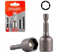 M13 magnétique hexagonale tourne-écrous Jeu de douilles métrique Impact Foret