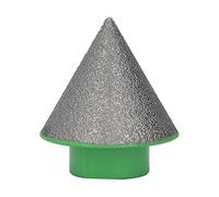 M14 Bit de chanfrein biétaire en diamant vert 60 ° Angle de base 48 mm pour le polissage Façage simple opération (38 mm)