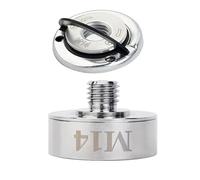 M14 Ensemble d'adaptateurs de meuleuse en acier avec écrou à bride pour mécanisme de verrouillage rapide X