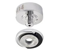 M14 Ensemble d'adaptateurs de meuleuse en acier avec écrou à bride pour mécanisme de verrouillage X Quick Releases Angles Grinder Arbors Adapter