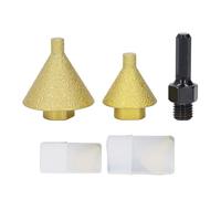 M14 M14 M14 Mèche chanfreinée à chanfreiner biseautée pour précision et agrandissement du carrelage Diamètre 38 mm 50 mm