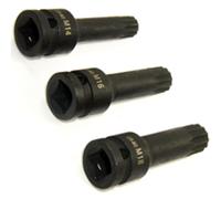M14 M16 M18 Kraft IMPACT Bit Douilles 12 pans VIELZAHN XZN (LONG)