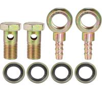M14x1.5 8mm Banjo Tuyau Barbillon Boulon Raccords Adaptateur pour Voiture (Ensemble de 2)