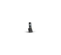 Snom M15 SOHO combiné DECT, jusqu'à 7 jours de la vie de la batterie en veille et 7 heures de temps de conversation, la lumière de notification LED de messagerie vocale, Noir, 00004363