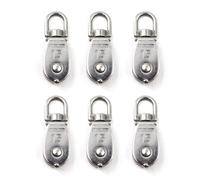 M15 Stainless Steel Single Pulley Block 304 Pulley 6 Pack Loading:35kg