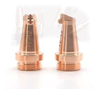 M16 * 1,25 kit de buse de machine de soudage laser 1.2mm Nozzle bevel angle to prevent sputtering 10 pièces
