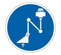 M168 - Panneau et Signalétique d'obligation - Dimensions au choix