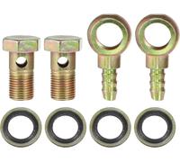 M16x1.5 10mm Voiture Banjo Tuyau Barbillon Boulon Raccords Adaptateur (Ensemble de 2)