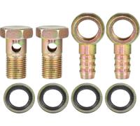 M16x1.5 14mm Voiture Banjo Tuyau Barbillon Boulon Raccords Adaptateur (Ensemble de 2)