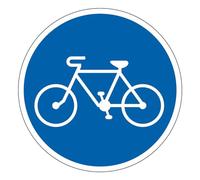 M172 - Panneau et Signalétique d'obligation - Piste cyclable