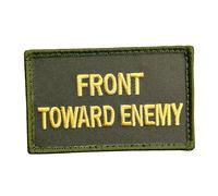 M18 Claymore 2x3.25 Front Toward Enemy Army Morale Tactical Touch Fastener Patch