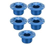 M18 en alliage d'aluminium vélo de route de montagne creux intégré pédalier vis de manivelle BB support inférieur (Bleue)