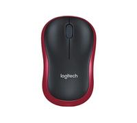 M185 - Souris - optique - sans fil - 2.4 GHz - récepteur sans fil USB - rouge