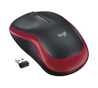 M185 - Souris - optique - sans fil - 2.4 GHz - récepteur sans fil USB - rouge