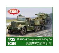 Glow2B Maquette M19 Tank Transporter – cabine à toit souple – 1:35e