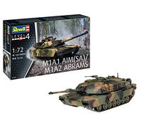Revell Maquette plastique M1A1 AIM(SA) / M1A2 Abrams – char de combat américain – 1:72