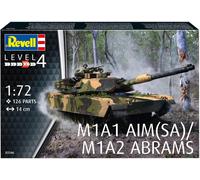 M1A1 AIM(SA) / M1A2 ABRAMS U.S. MBT - REVELL PLASTIC KIT 1/72