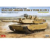 M1a2 Tusk I/ Tusk Ii With Full Interior - 1:35e - Rye Field Model
