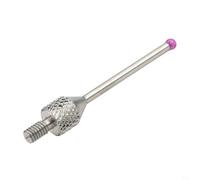 M2.5 Indicateur à cadran Sonde d'extension en acier pour micromètre à levier, précision de 0,01 mm, pointe d'aiguille, argent (M2,5 x D2 x /1)