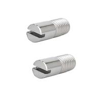 M2 .5 M3 M4 M5 M6 M8 M10 Acier inoxydable 304 GB878 Axe cylindrique fendu Ouverture filetée extérieure Positionnement par goupille(M 8 5pcs,6mm)