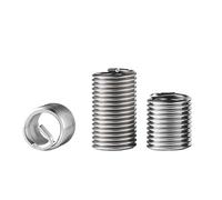 M2 .5 M3 M4 M5 M6 M8 M10 M12 M14 M16 304 fil d'acier inoxydable manchon d'insertion douille vis bobine écrou de réparation - fixations industrielles(3D,M14x2.0 2pcs)