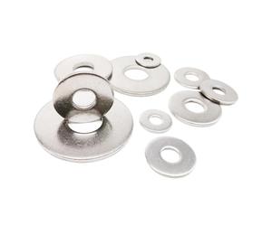 M2.5 M3 M4 M5 M6 M8 M10 M12 M14 M16 GB96 DIN9021 304 acier inoxydable Extra grande taille Large épaisseur rondelle plate joint uni