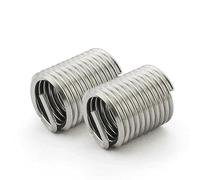 M2 .5 M3 M4 M5 M6 M8 M10 M12-M24 304 fil d'acier inoxydable manchon d'insertion douille vis bobine écrou de réparation - fixations industrielles(X 1.5D,M24x3 (2PCS))