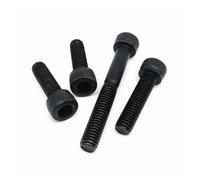 M2 .5 M3 M4 M5 M6 M8 noir Grade 12.9 acier DIN912 hexagone douille hexagonale capuchon Allen vis à tête boulon allongé Long 4-150mm(70mm,M8 10pcs)