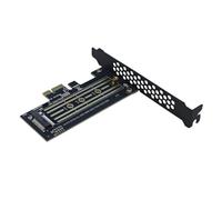 M2 Adaptateur PCIe haute vitesse Plug and Play | Convertisseur Drive Riser - Carte Express Speed pour ordinateur de bureau | Matériau en alliage métallique PCB